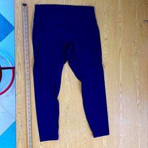 Navy blue Lululemon align leggings size 12